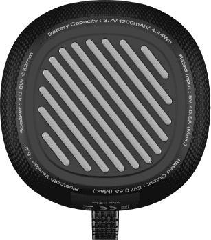 Actual product image Energizer SPEAKER BT + 1200MAH PORTABLE
