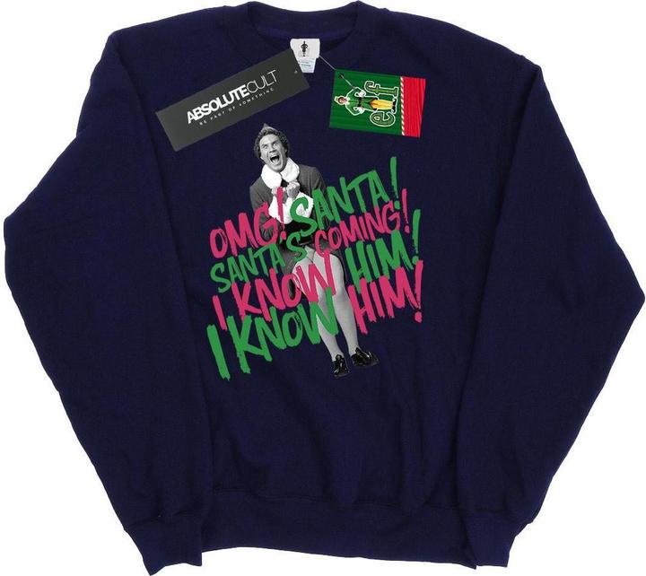 Elf Santa's Coming Sweatshirt (L)