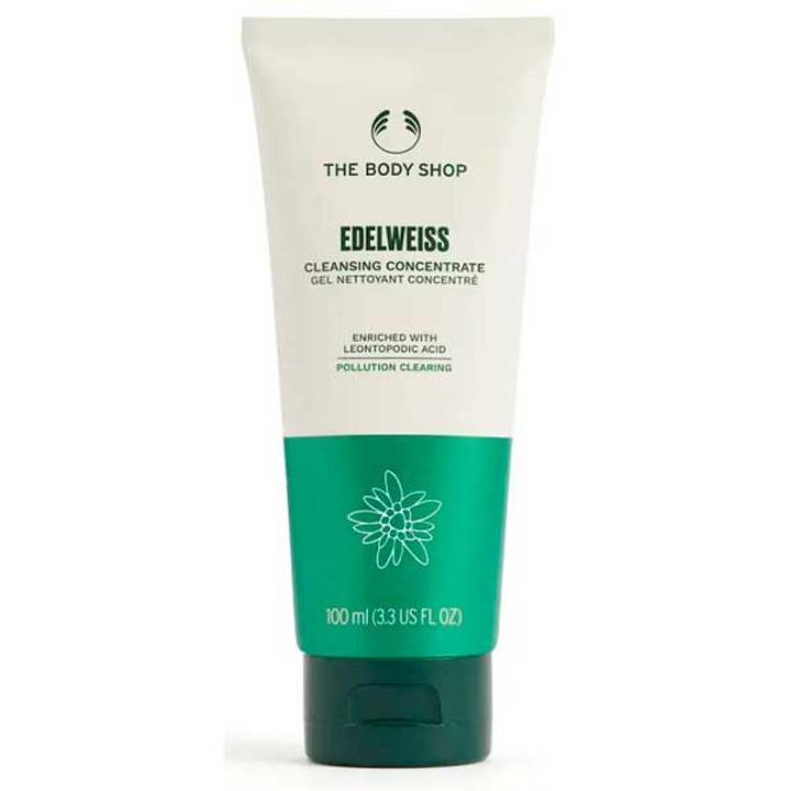 Actual product image Body Shop EDELWEISS cleansing concentrate 100 ml (Cleansing lotion, 100 ml)