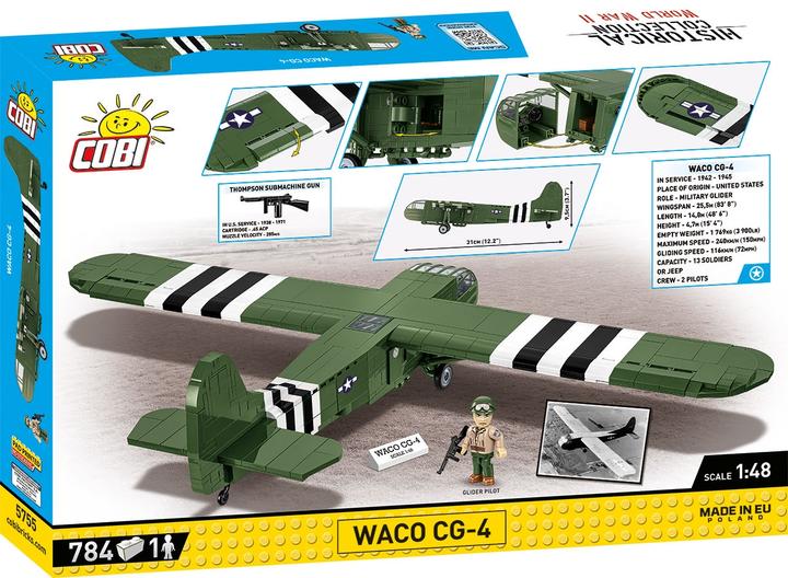Image du produit Cobi 5755 - 784 PCS HC WW II /5755/ WACO CG - 4 D-DAY