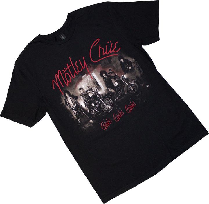 Immagine prodotto Motley Crue Girls Girls Girls Vintage Maglietta Adulto Unisex (XXL)