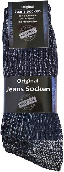 Produktbild Normani 6 Paar Jeanssocken mit Frotteesohle (6er Pack, 35 - 38)