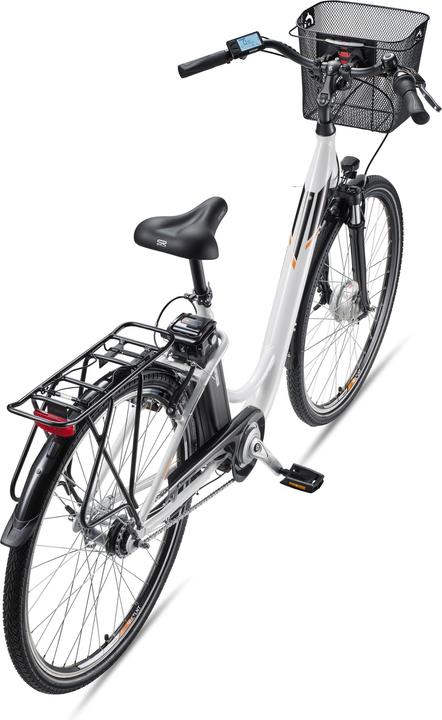 Actual product image Telefunken Multitalent RC840, City E-Bike, Motor power 250 W, Wheel size 28 ", Warranty 24 month(s), White (48 cm)