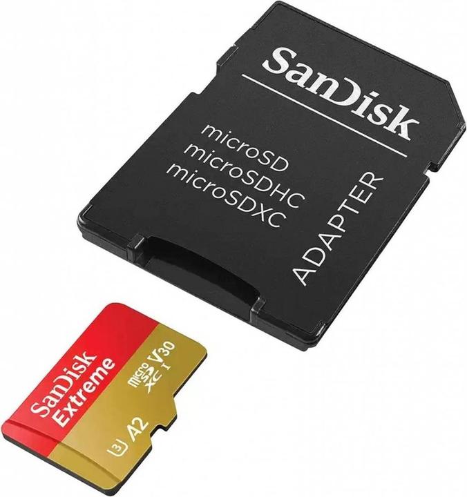 Image du produit SanDisk Extreme UHS-I V30 (256 Go, microSDXC, U3, UHS-I)