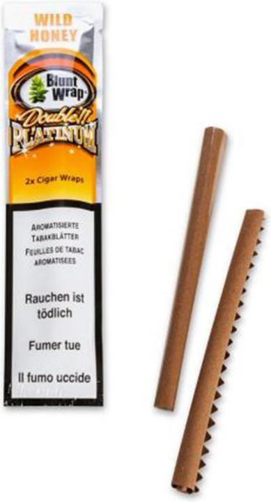 Image du produit Blunt Wraps Double Platinum Wild Honey 2 en 1