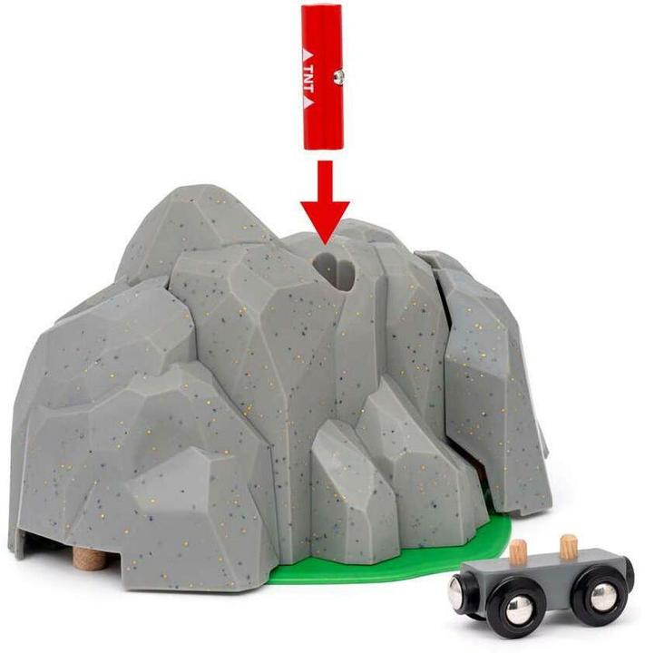 Produktbild Ravensburger BRIO World - 36044 Tunnel mit Sprengfunktion | Zugset für Kinder ab 3 Jahren