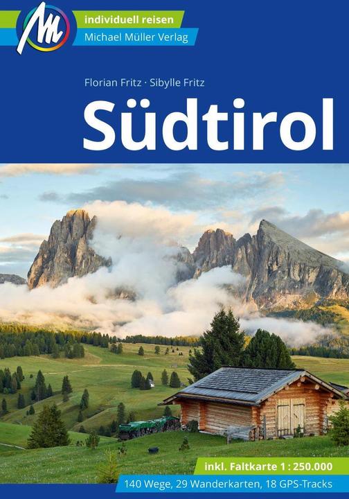 Produktbild Südtirol Reiseführer Michael Müller Verlag (Deutsch, Florian Fritz, Sibylle Fritz, 2024)