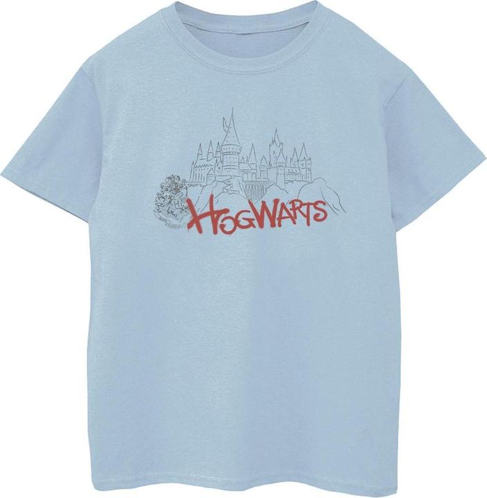 Hogwarts Castle Spray TShirt Mädchen
