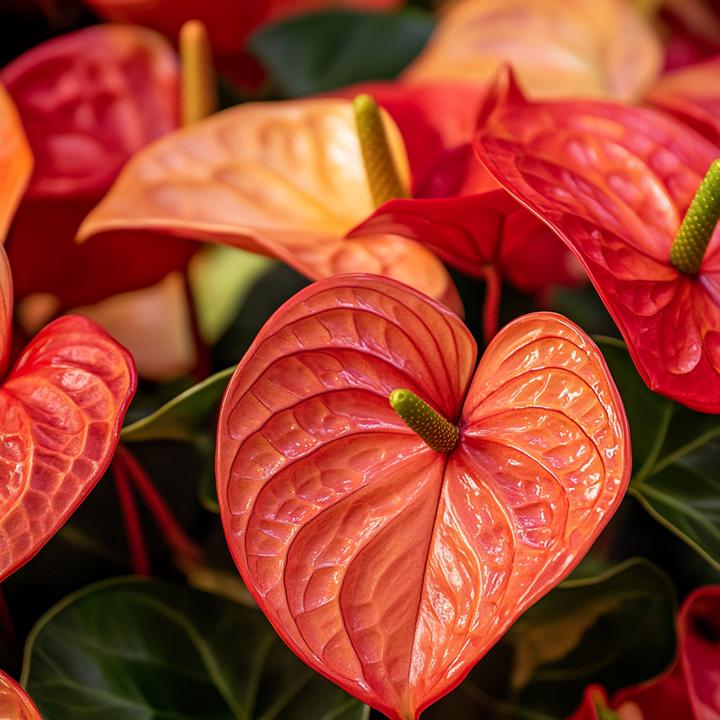 Immagine prodotto Plant in a Box Anthurium 'Madural Orange' - (55 cm)