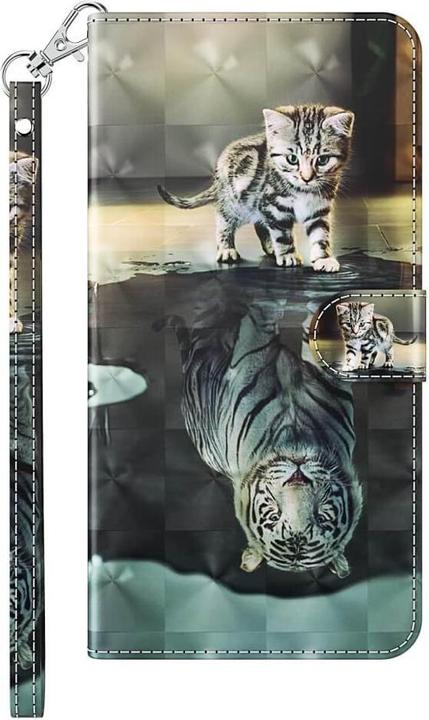 Actual product image Cover-Discount Google Pixel 7 - Case Gloss Effect Cat (Google Pixel 7)