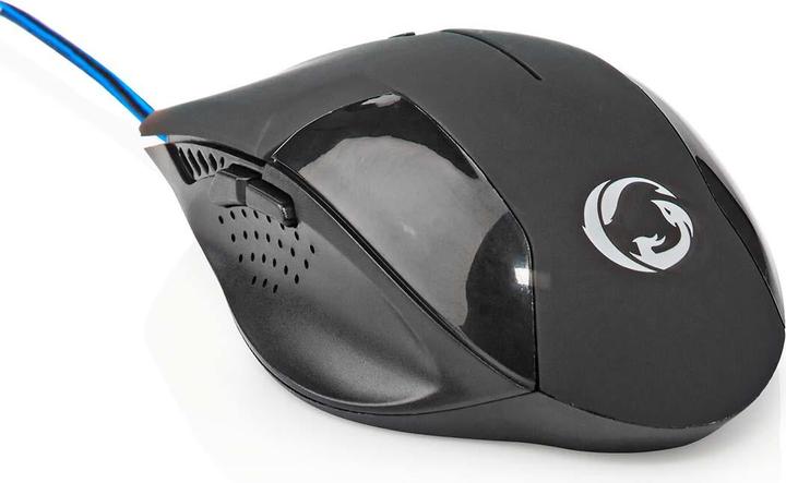 Actual product image Nedis Gaming Mouse | Wired | 1200 / 2400 / 4800 / 7200 dpi | Adjustable DPI | Number of buttons: 6 (Cable)