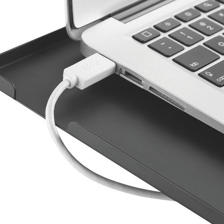 Immagine prodotto Techly treppiede per notebook o proiettore nero altezza regolabile 70-120cm ripiano 40x30cm carico