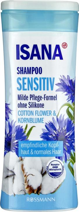 Produktbild Isana Shampoo Sensitiv 300 ml (300 ml, Flüssiges Shampoo)
