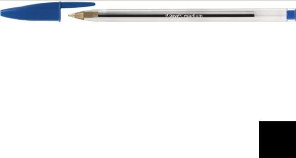 Immagine prodotto Bic Biro Cristal Large, colore linea: blu (Blu, 50 x)