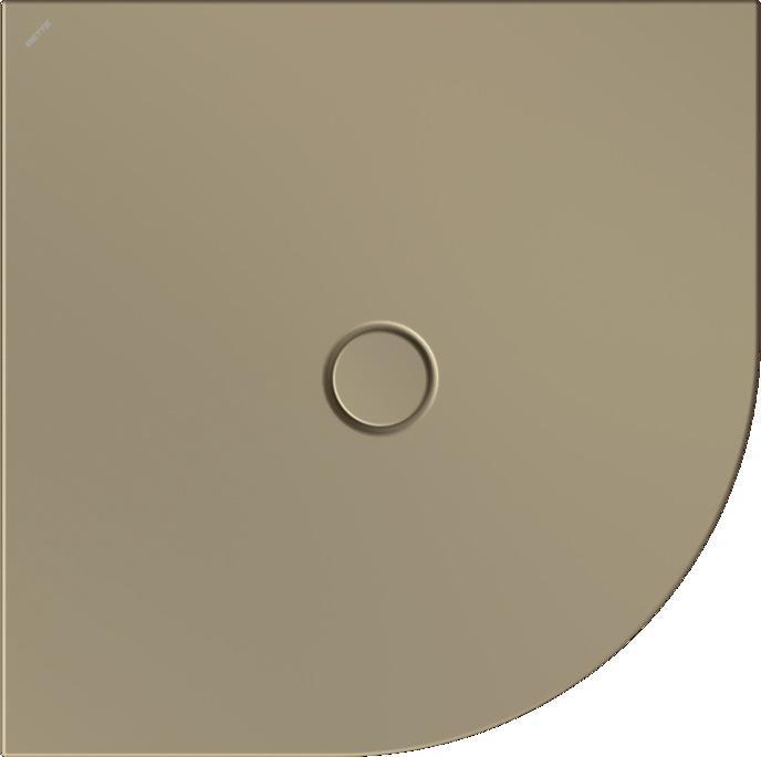 Produktbild Bette BetteFloor Corner Duschwanne, Radius 500mm, 90x90cm