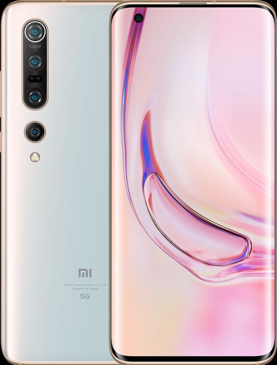 Xiaomi Mi 10 Pro (256 GB, Alpine White, 6.67", Single SIM, 108 Mpx, 5G)