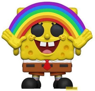 Produktbild Funko POP! - SpongeBob Schwammkopf: SpongeBob mit Regenbogen