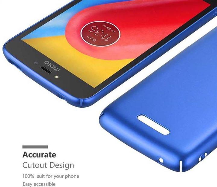 Actual product image Cadorabo Hard Cover Matt Metal Cover (Motorola Moto C Plus)