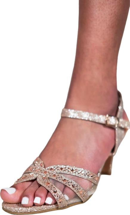 Produktbild Where's That From Schuhe Jillian Strassbesatz Netzmaterial (39)