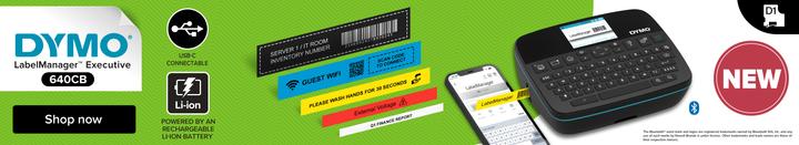 Image du produit Dymo LabelManager 640CB 6/9/12/19/24mm Rubans D1 Qwertz