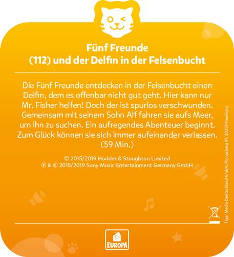 Produktbild Tigermedia Tigercard- Fünf Freunde (112): Und der Delfin in der Felsenbucht (Deutsch)
