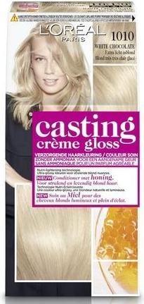 Image du produit L'Oréal Paris L'Oreal Casting Creme Gloss 1010 White Chocolate (1010 Chocolat blanc)