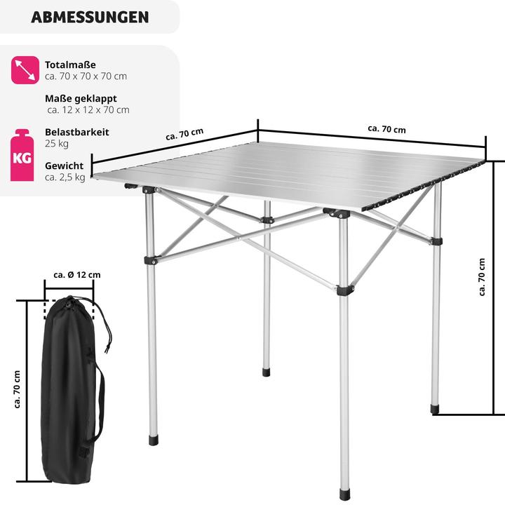 Image du produit tectake Table pliante