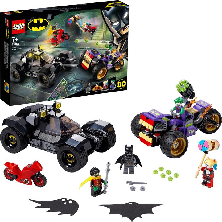 Produktbild LEGO Jokers Trike-Verfolgungsjagd (76159, LEGO DC)