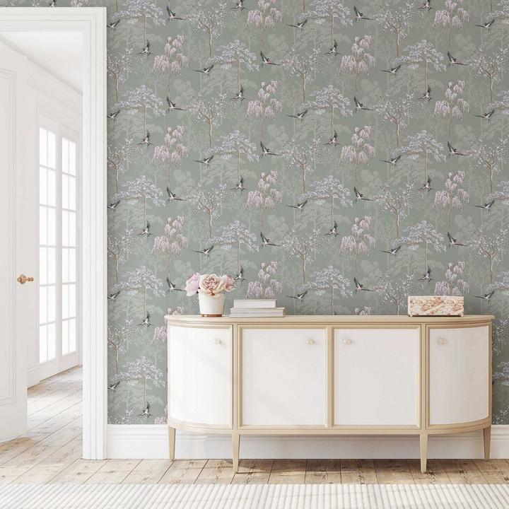 Produktbild World of Wallpaper Tapete Japanischer Garten