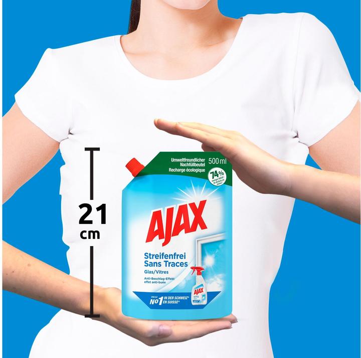 Produktbild Ajax Glas Streifenfrei Refill
