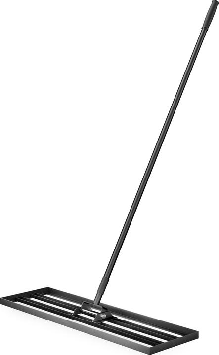 Produktbild Wiltec Aluminium Rasenrakel 91,4x25,4cm Stiel Sanden Levelingrake Flächenebner