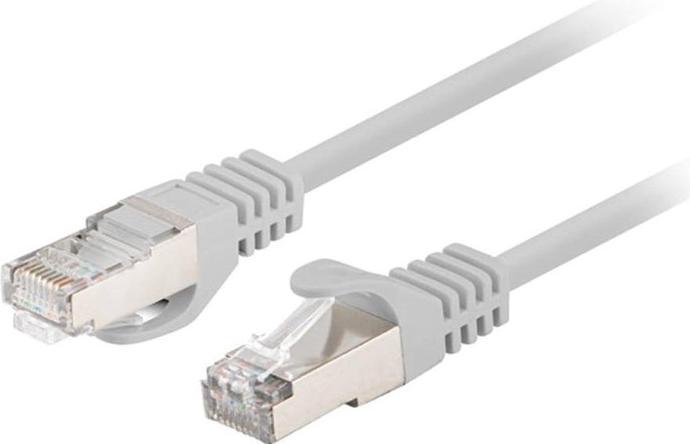 Produktbild Lanberg PCF6-10CC-0025-S Patchcord RJ45 cat.6 FTP 0.25m szary (F/UTP, CAT6, 0.25 m)