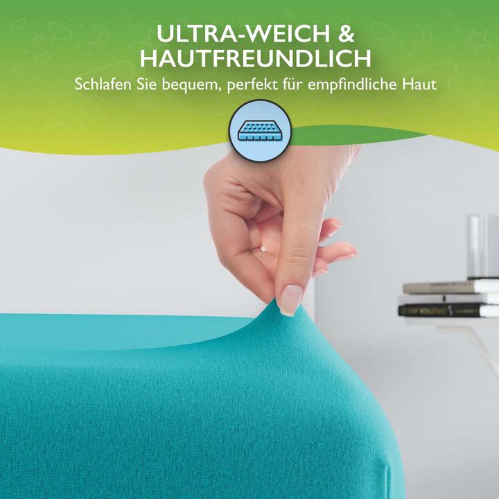 Actual product image Etérea Comfort Jersey Topper (180 x 200 cm, 200 x 200 cm)