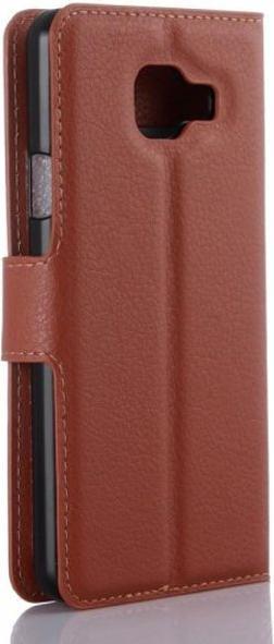 Actual product image MU Classic Litchi Leather Bookcover Series (Samsung Galaxy A3 (2016))