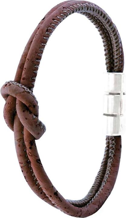 Actual product image Artelusa Nodo Simple" bracelet (20 cm, Cork)