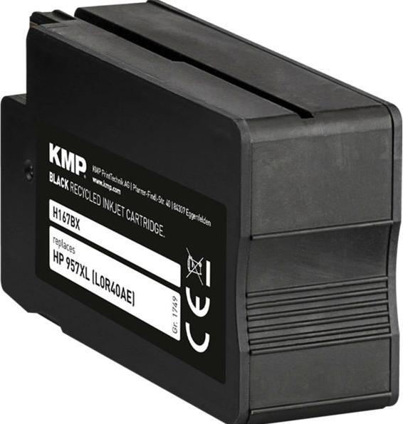 Image du produit KMP H167BX Cartouche d'encre compatible avec HP L0R40AE 957 XL (CF)