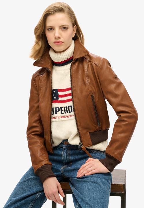 Image du produit Superdry Pull en maille à col roulé Americana (16)