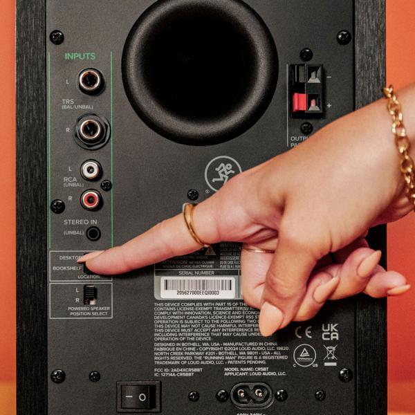 Produktbild Mackie CR5 (Pair) 5.25" Powered Studio Monitors w/ Tone Control and BT (Aktiv, Paar, 2x 40 W)