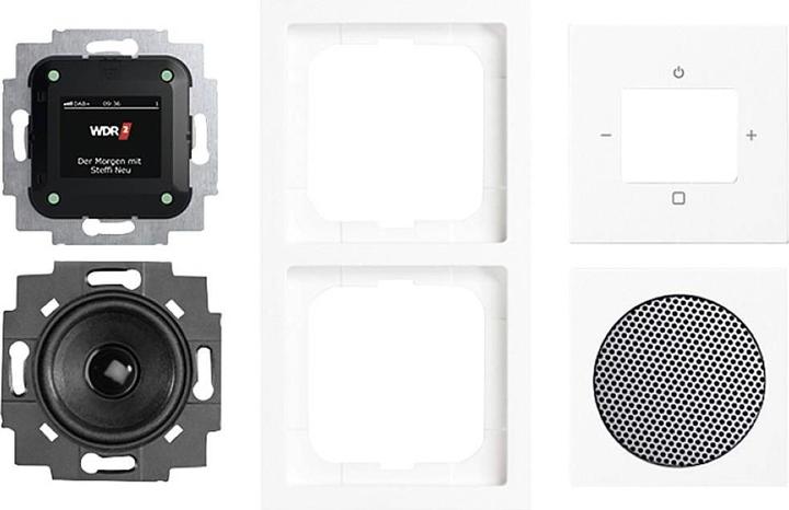 Actual product image Busch-Jaeger Busch-Radio DAB+ Komplettset (DAB+, FM)