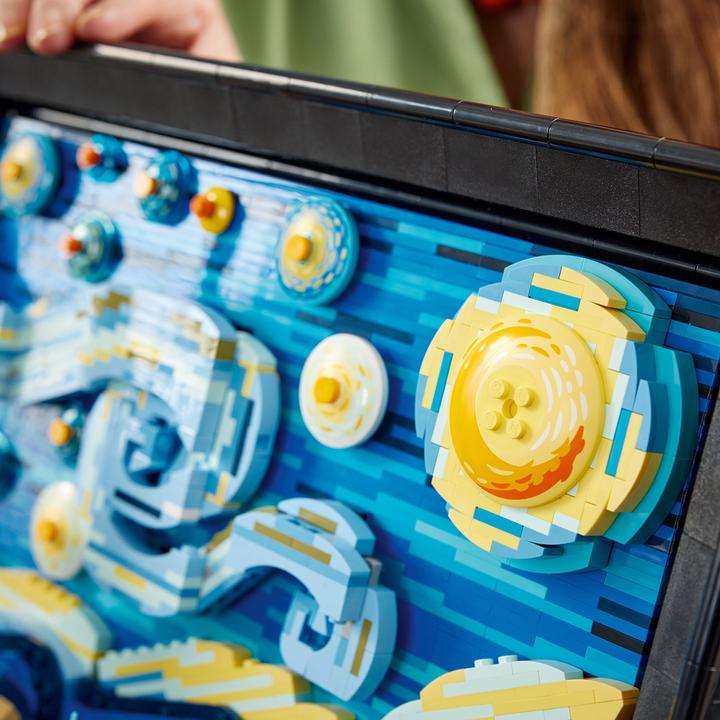 Image du produit LEGO Vincent van Gogh - Nuit étoilée (21333, LEGO difficiles à trouver, LEGO Icons)