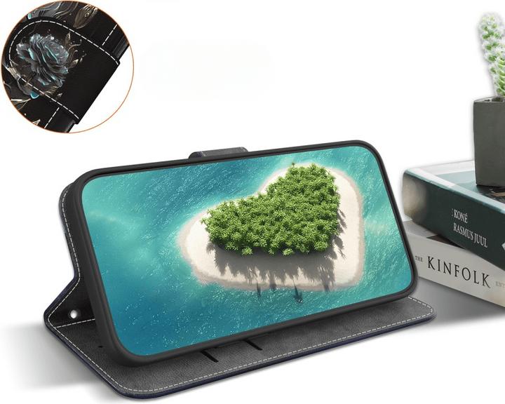 Image du produit Cover-Discount Xiaomi 14T Pro - Housse de transport avec motif de fleurs (Xiaomi 14T Pro)