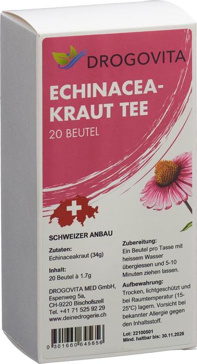 Actual product image Drogovita Echinacea tea (82 g)