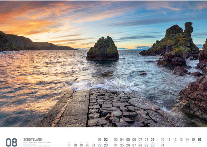Produktbild Schottland - Unterwegs zwischen Highlands und Hebriden Kalender 2026 (54 x 42 cm, Deutsch)