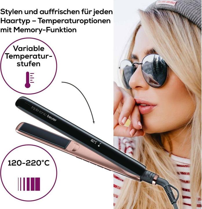 Actual product image Beurer Hs 80 (Hair straightening brushes)