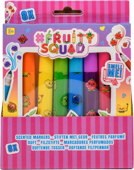 Image du produit Canenco Feutres parfumés Fruitysquad 8-Pack (Multicolore, 8 x)