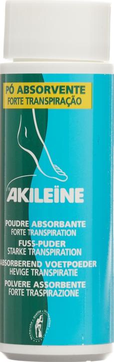 Akileïne Grün Fusspuder (Fussdeodorant & -puder)