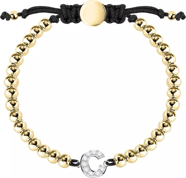 La Petite Story Myself Letter C Armband (17 cm, Edelstahl)