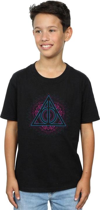 Immagine prodotto Neon Deathly Hallows Maglietta Ragazzi (128)