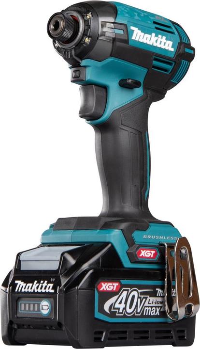 Image du produit Makita Visseuse à choc sans fil TD002GD202 | 40 V, 2x 2,5 AhBatterie, chargeur en coffret (Fonctionnement sur batterie)