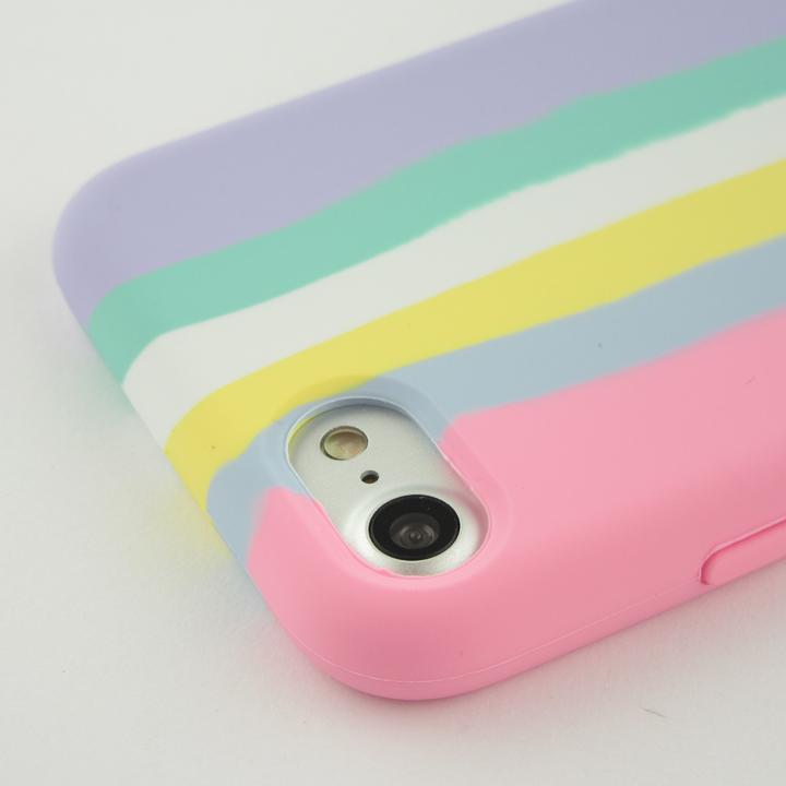 Produktbild PhoneLook Hülle Soft Touch multicolors rosa t (Apple iPhone 7)